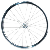 Singlespeed/Fixed Laufradsatz - silber poliert
