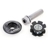Hollow Star Nut 1 1/8" - schwarz