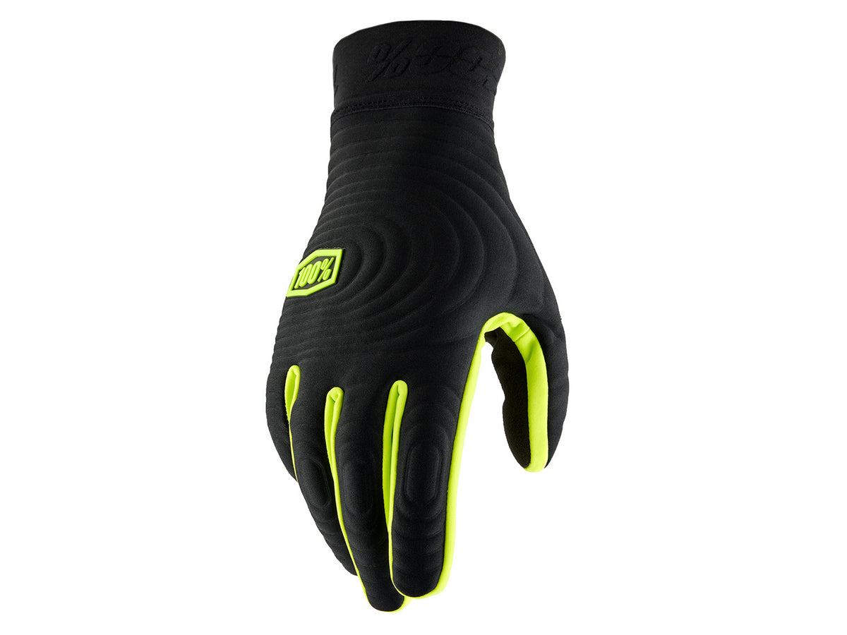 Brisker Xtreme Gloves - Black/Fluo Yellow