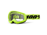 Strata 2 Goggle FA23 - Clear Lens - neon yellow