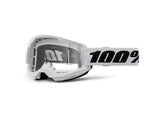 Strata 2 Goggle FA23 - Clear Lens - white