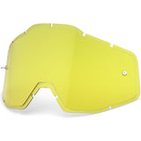 verre de rechange anti-buée pour Racecraft/Accuri/Strata - Jaune