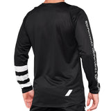 Maillot de jeunesse R-Core - Maillot à manches longues pour enfants - Noir/Blanc
