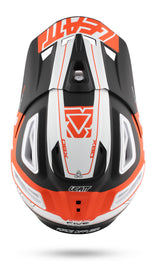 DBX 5.0 Composite Fullface Helmet - Black/White/Orange