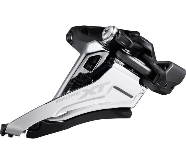 Umwerfer DEORE XT FD-M8100 2x12 SIDE SWING - Schelle mittig