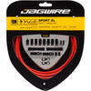 Shift cable set Road & Mountain Sport XL - red 