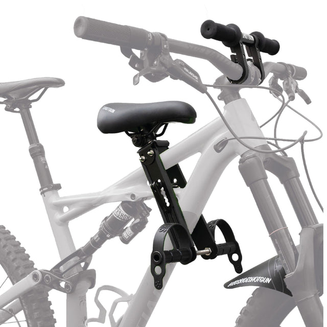 MTB Front Kindersitz/Lenker Set - Schwarz