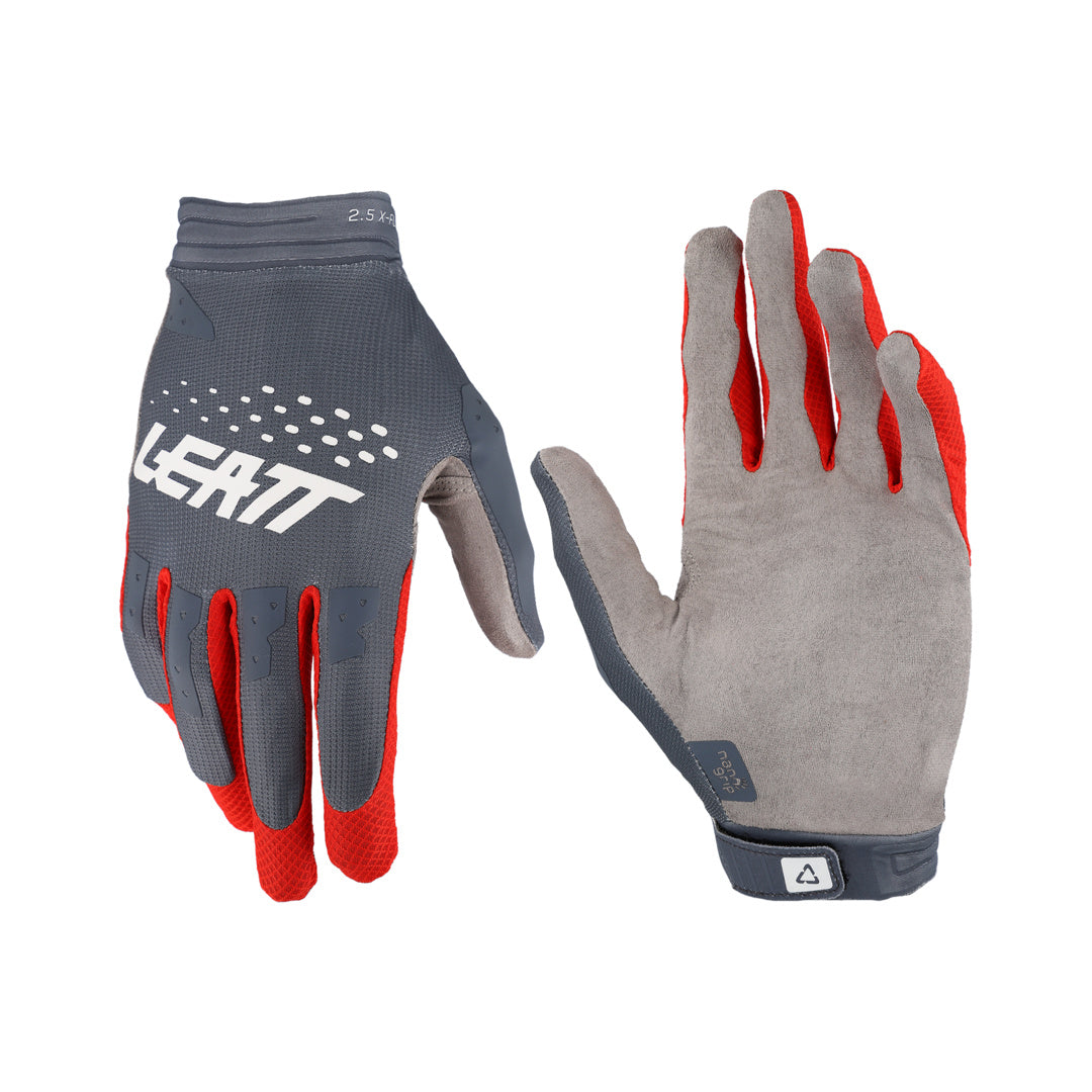 Handschuhe 2.5 X-Flow Graphene grau-rot
