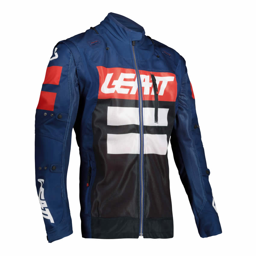 Jacke 4.5 X-Flow - blau-rot