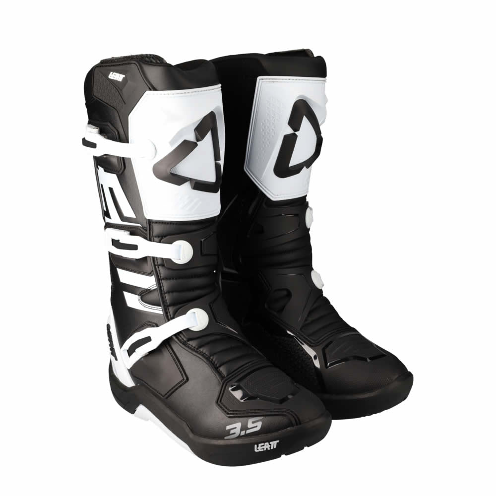 Stiefel 3.5 Junior schwarz-weiss