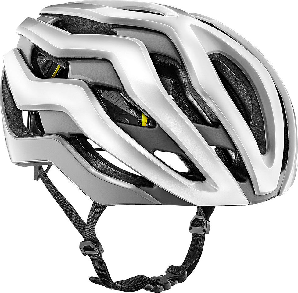 Rev Pro MIPS Casco da bici - Bianco metallizzato