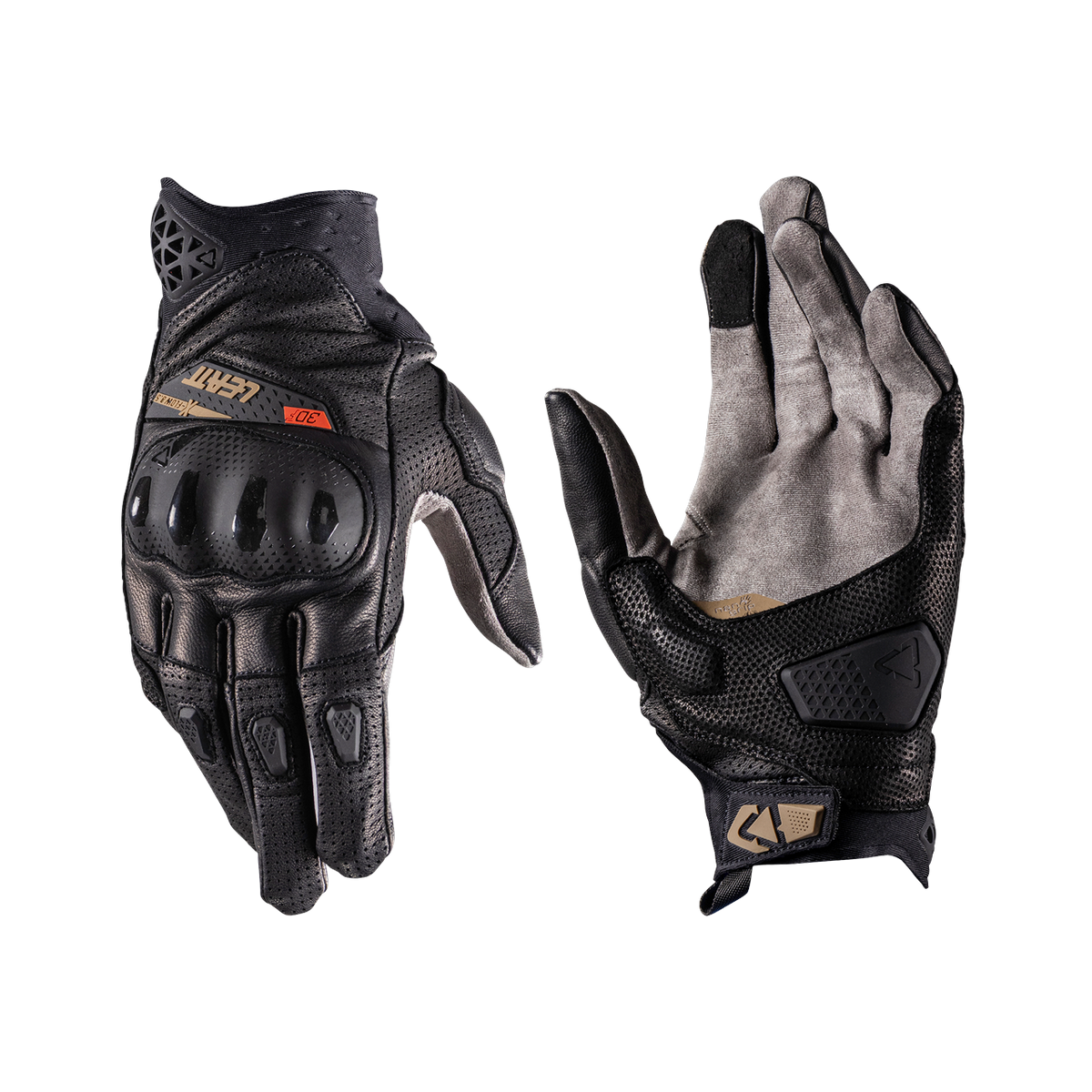 Guante ADV X-Flow 8.5 Short - Stealth Black/Grey