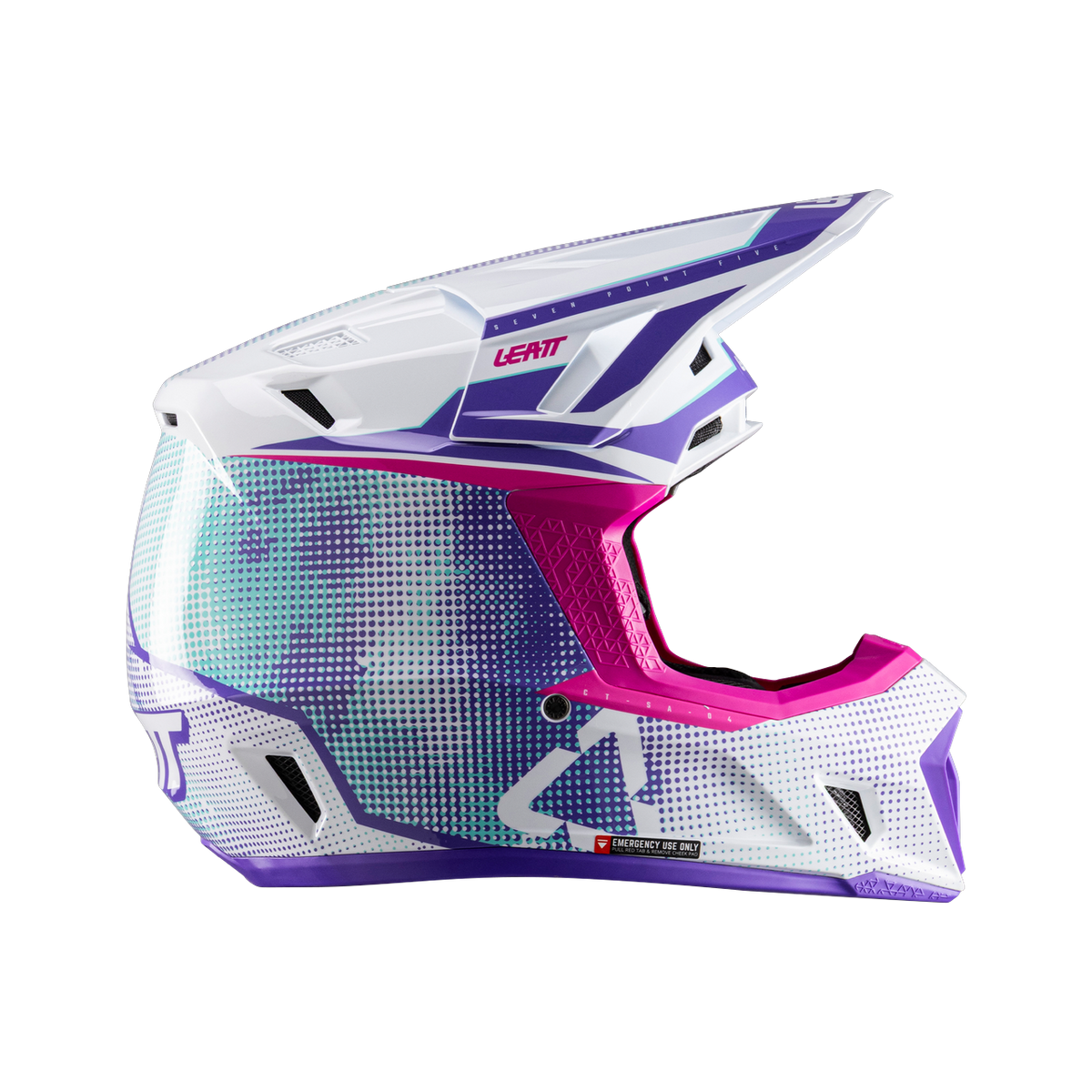 Kit Casco Moto 7.5 - Viola