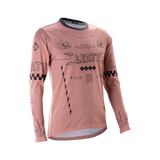 Jersey MTB Gravity 3.0 Long Sleeve Women - Dusty Pink Leatt