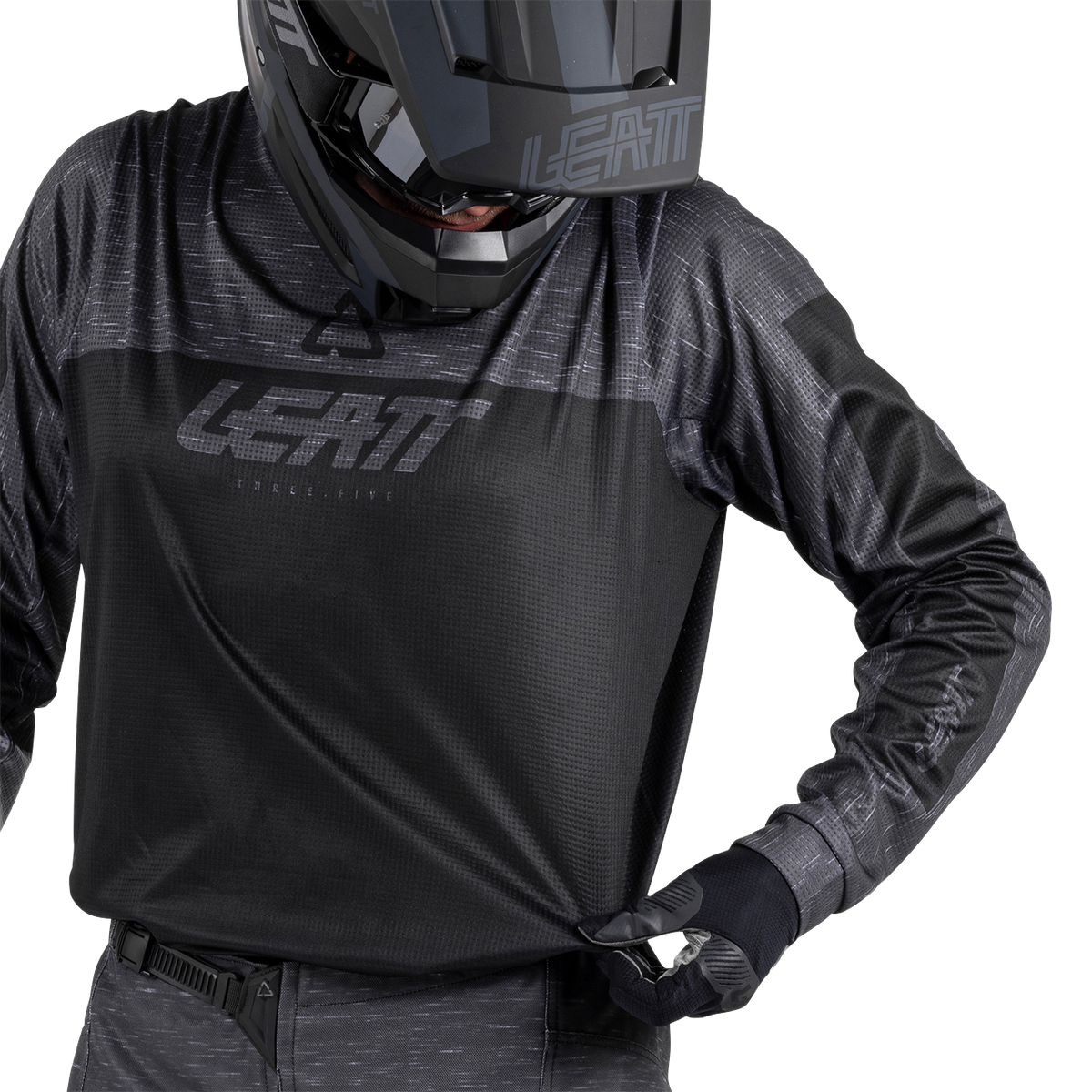 Jersey Moto 3.5 - Stealth Black/Grey