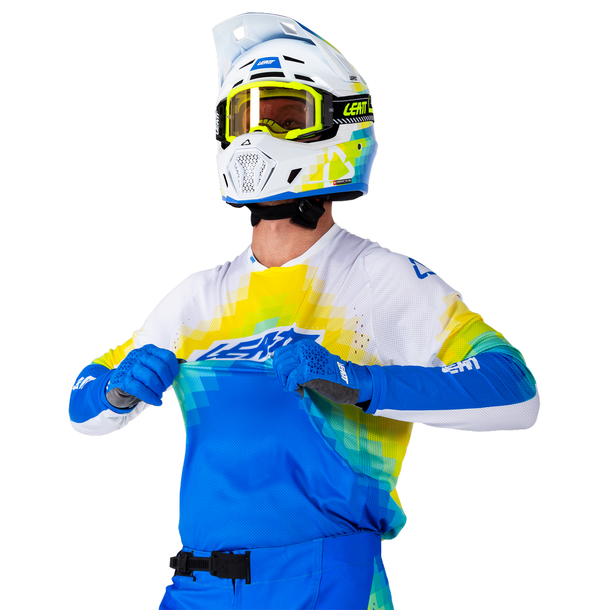 Jersey Moto 4.5 Lite - Pixel Blue