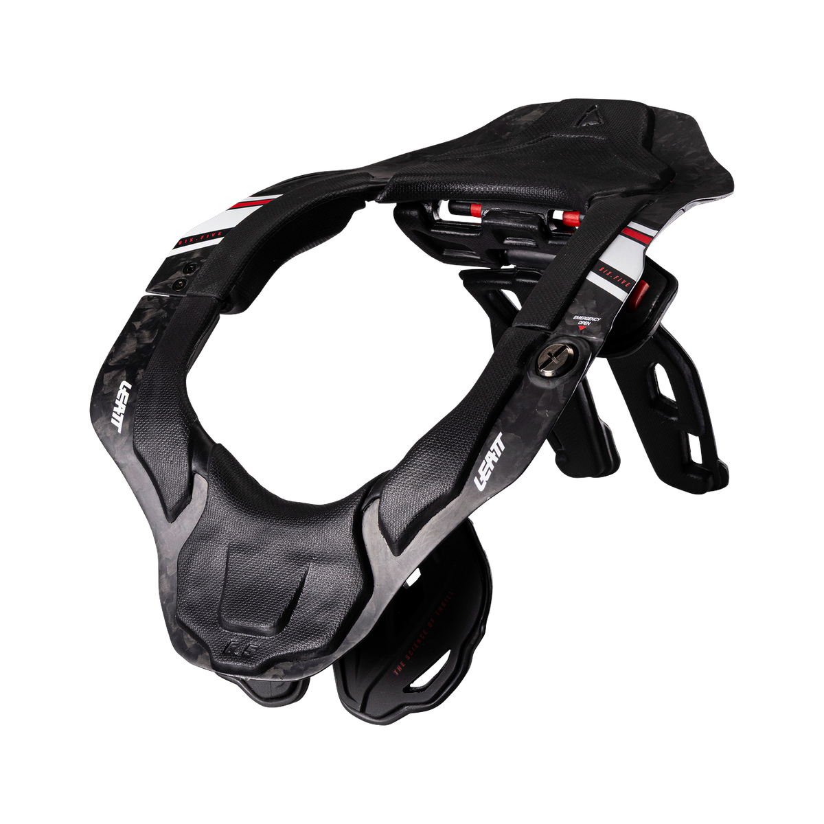 Neck Brace 6.5 Carbon - Black/White