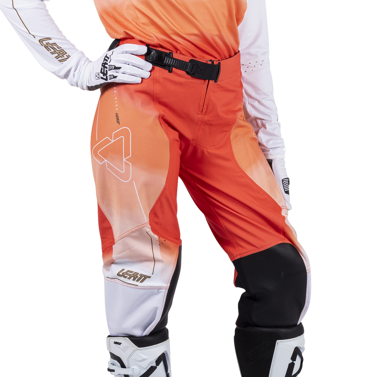 Pantalon Moto 4.5 Femmes - Rose Corail