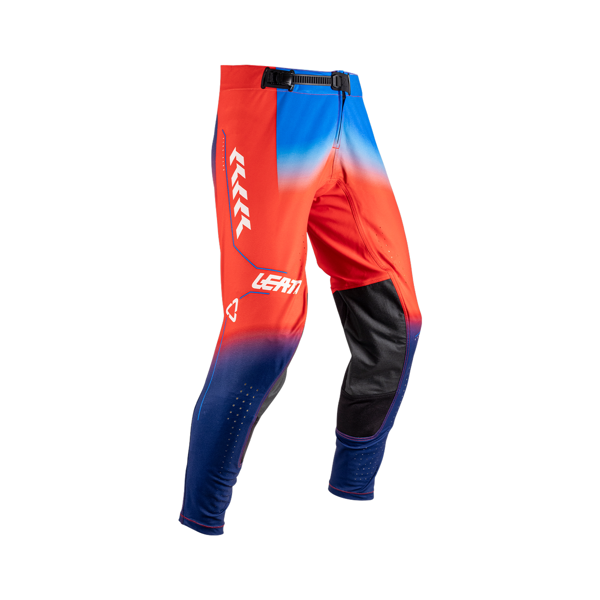 Pantalon Moto 5.5 I.K.S - Bleu Royal/Rouge