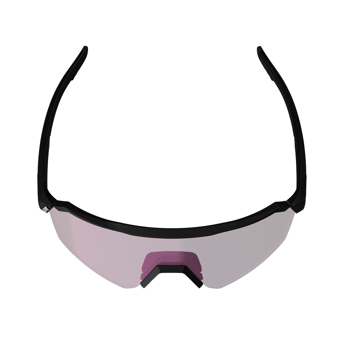Gafas de sol RideViz Lite - Satin Black Iriz Cryztal Purple 30 VLT