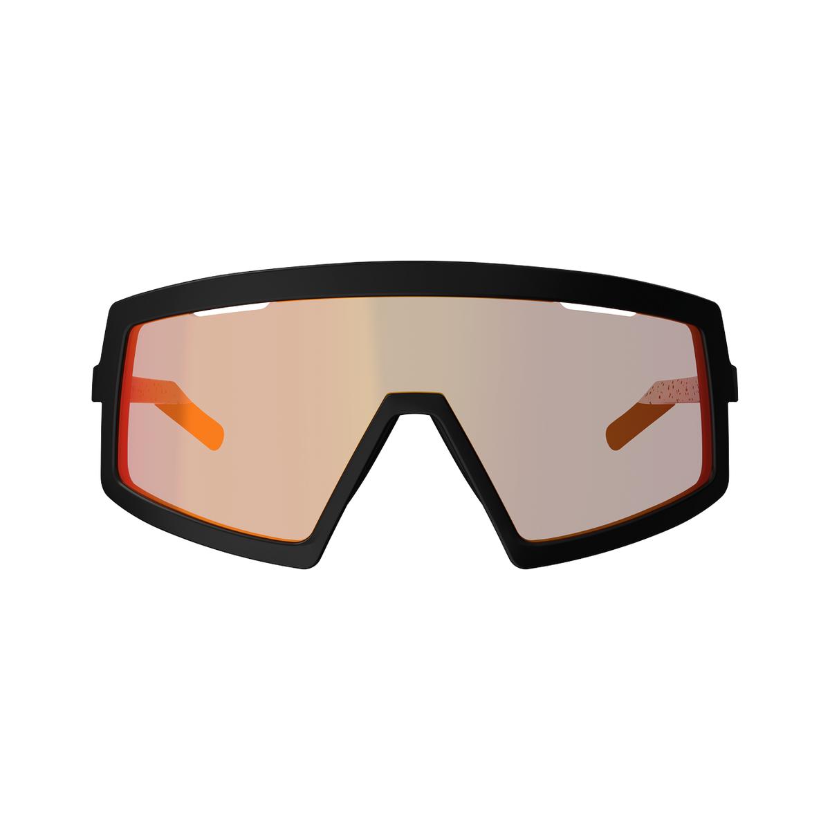 Sunglasses RideViz Mad - Black/White Iriz Cryztal Red 15 VLT
