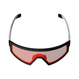 Sunglasses RideViz Mad - Black/White Iriz Cryztal Red 15 VLT