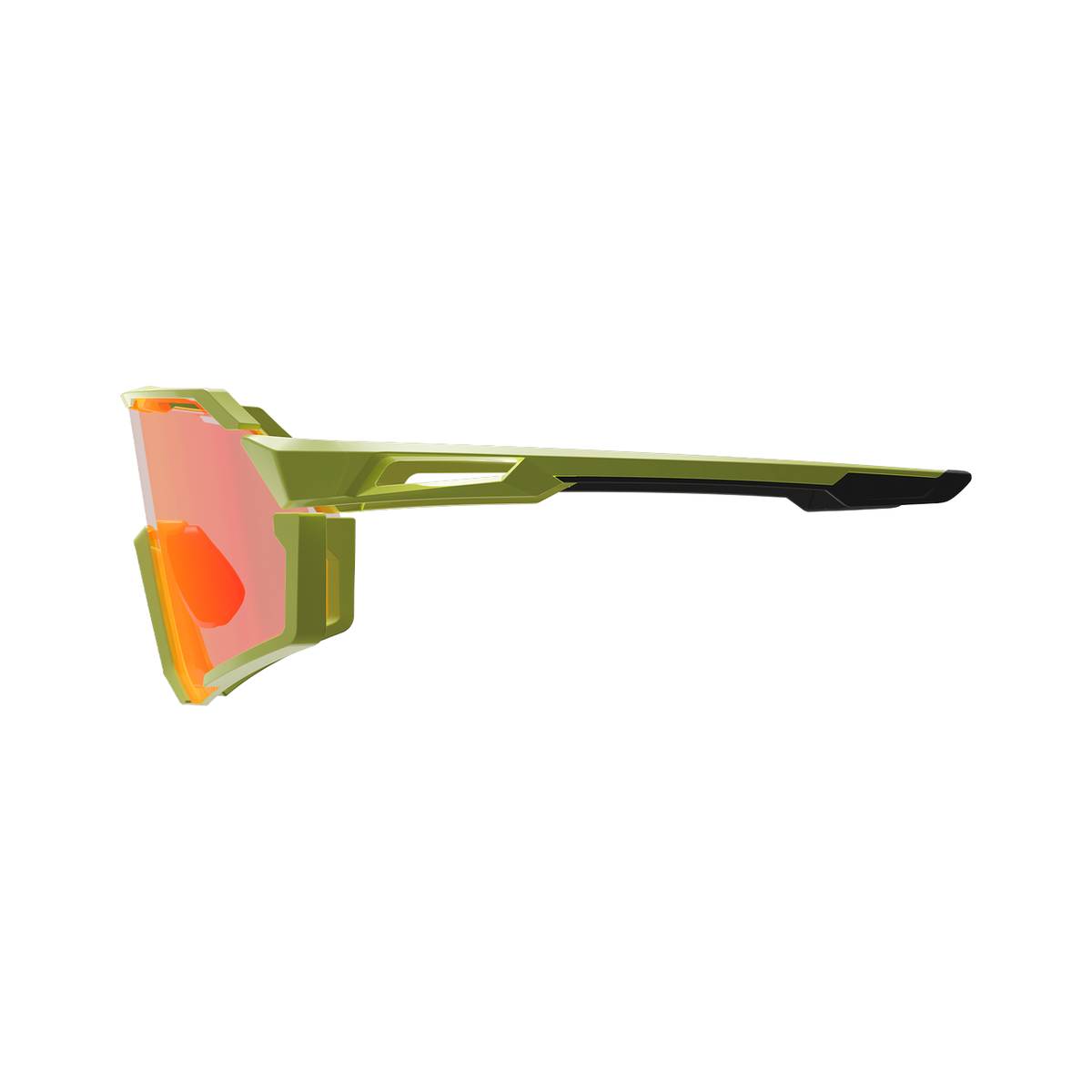 Gafas de sol RideViz Pro - Neon Yellow Iriz Cryztal Red 13 VLT