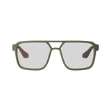 sunglasses TheViz Pyrenees - Satin Green Polarized Silver 34 VLT