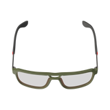 sunglasses TheViz Pyrenees - Satin Green Polarized Silver 34 VLT
