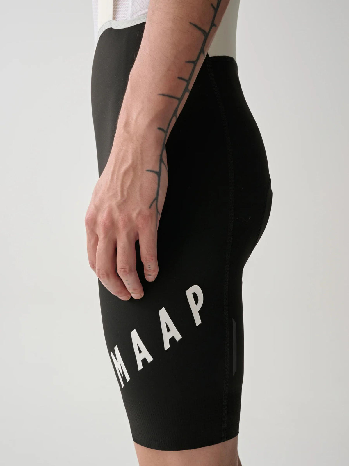 Aeon Bib Shorts - Black/White