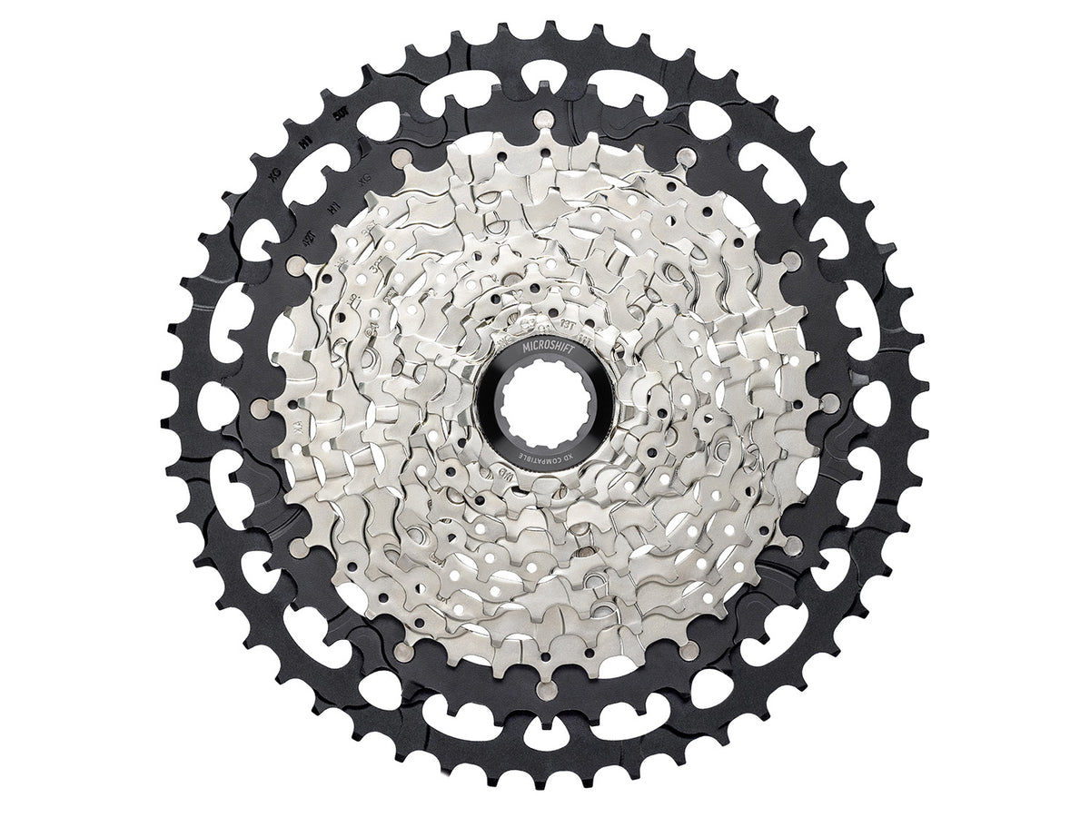 Advent MX G-Series Alloy Cassette, 11-50T 11-speed - Silver/Black