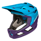 MT500 Full Face Helm - Blu Elettrico