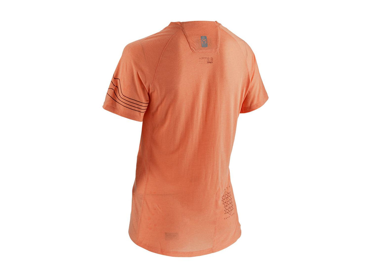 MTB All Mountain 2.0 Short Sleeve Women's Jersey Peach