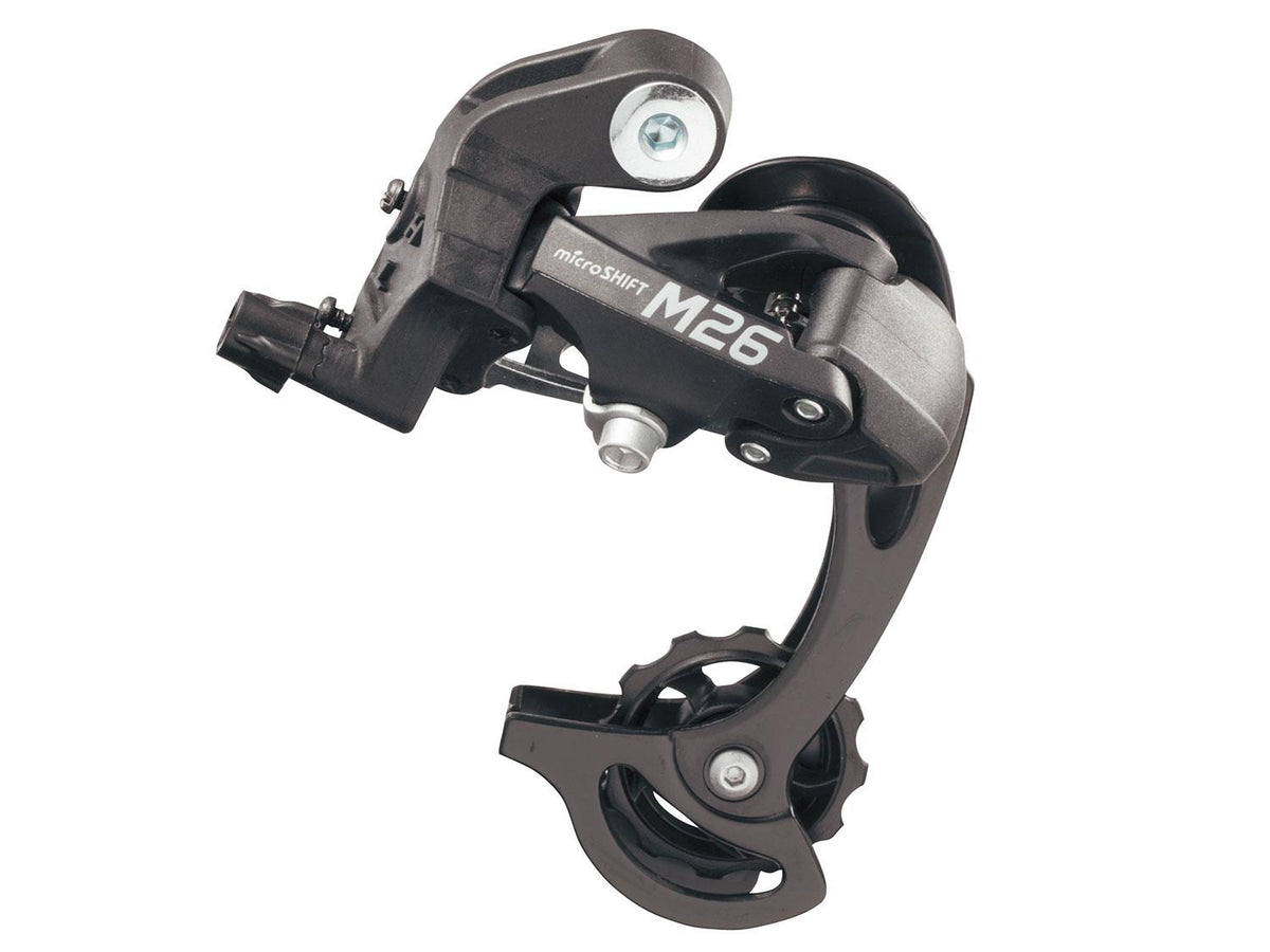 MTB Schaltwerk kurzer Käfig 1/2x7/8 speed - black