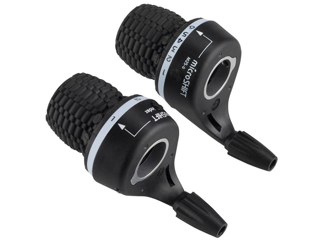 MTB Twist Schalthebel Right Shimano 6 speed - black