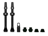 Ventile V2 für Tubeless Reifen - schwarz - MTB & Road