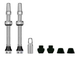 Valvole V2 per pneumatici tubeless - argento - MTB & Strada