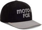 Moto-X Corduroy Hat Circa74 Special Edition - Black