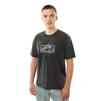 T-Shirt Mountain Logo Black 