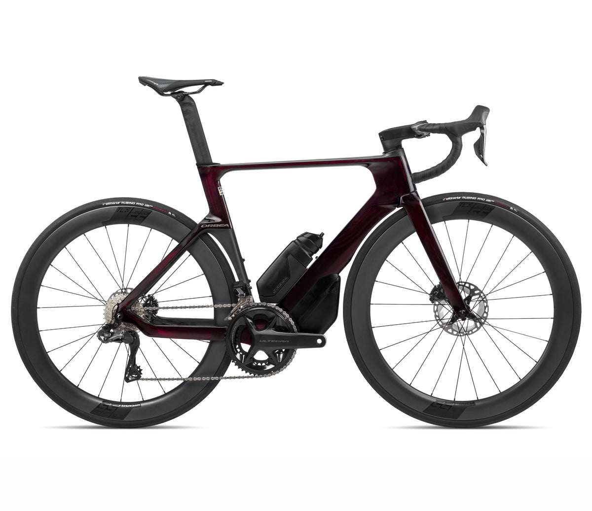 ORCA AERO M20i Ltd - Wine Red Carbon View (Gloss) - Carbon Raw (Matt)