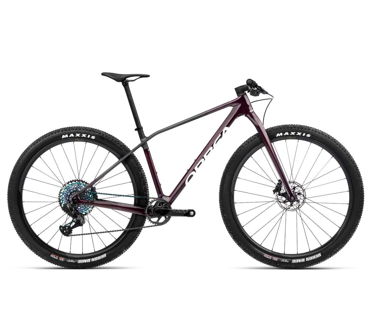 ALMA M-Ltd - Wine Red Carbon View (Gloss) - Carbon Raw (Matt)