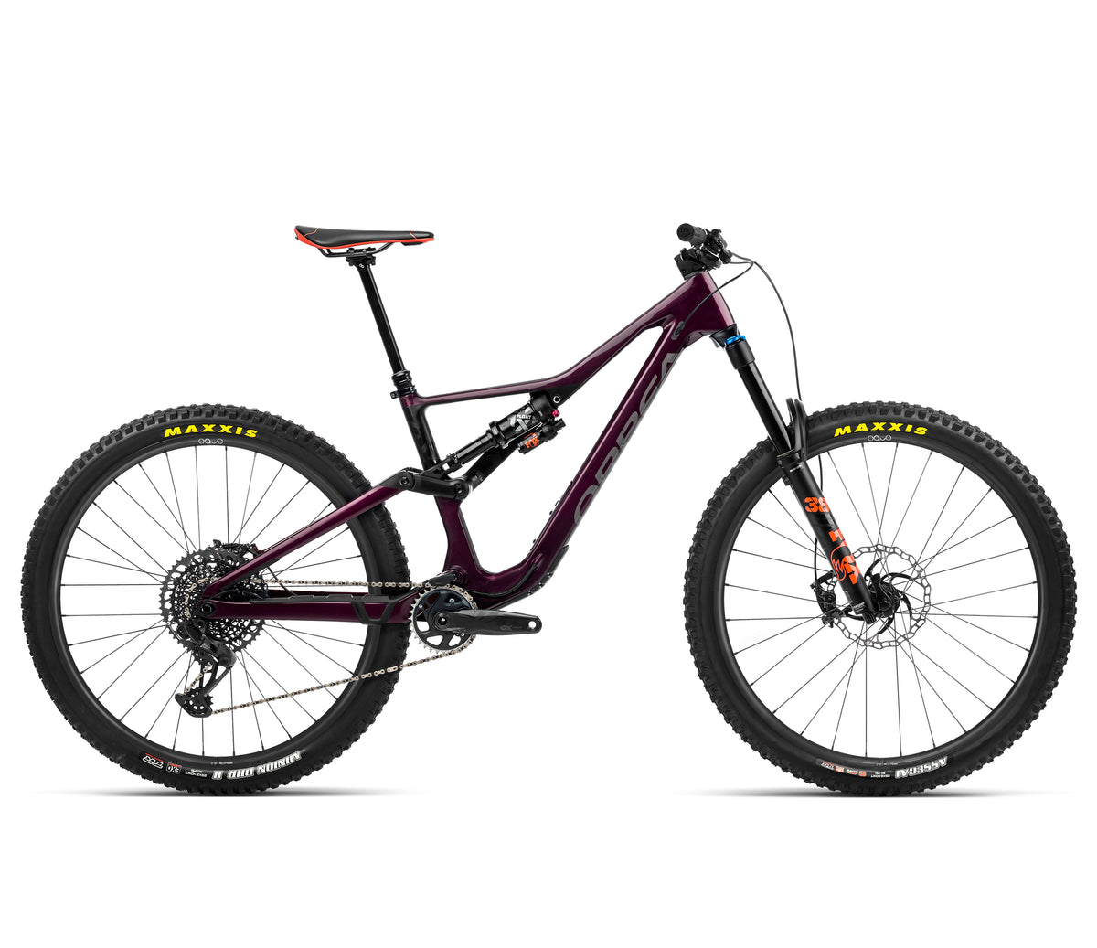 RALLON M10 - Metallic Mulberry (Gloss) - Black (Matt)
