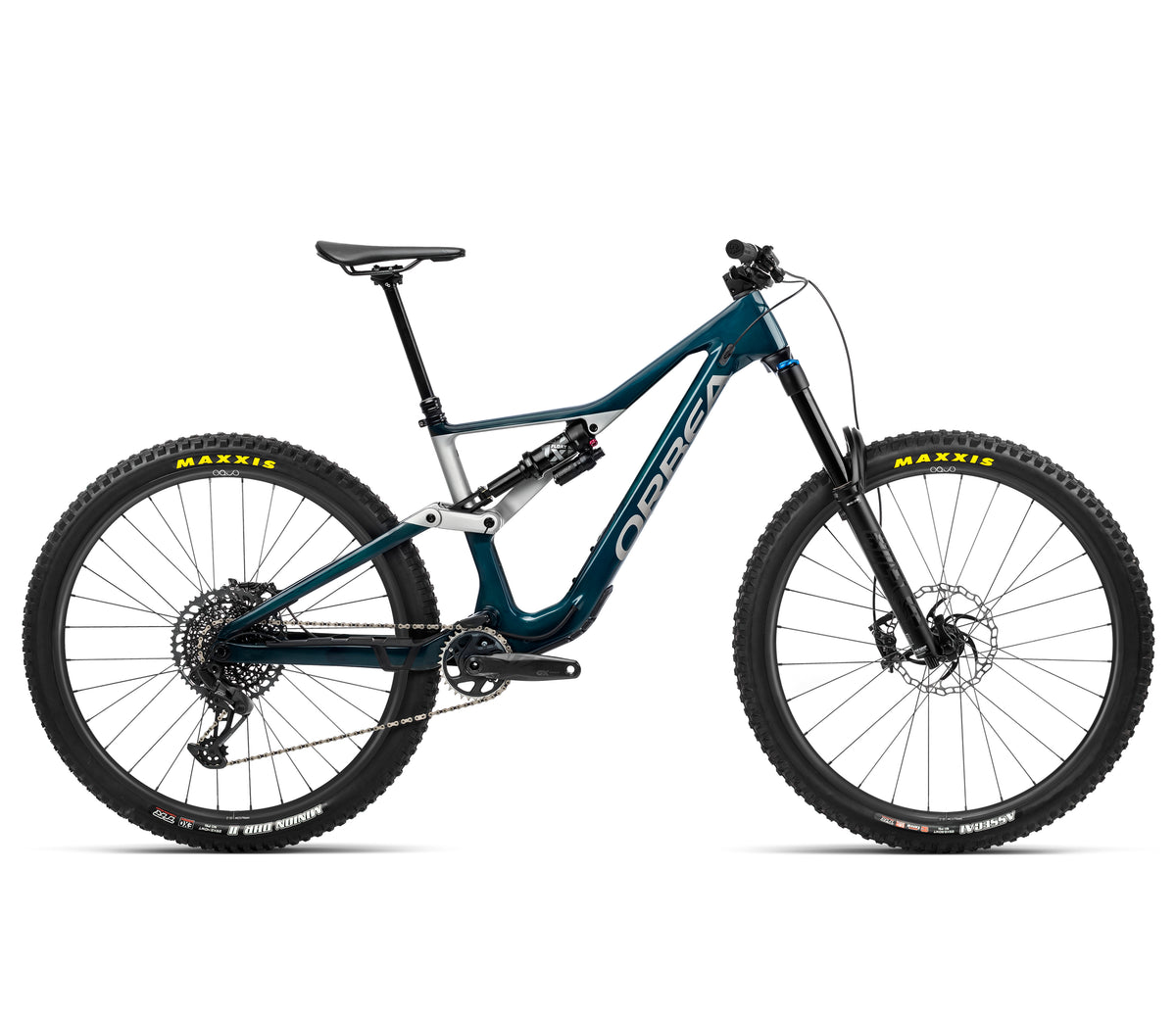RALLON M10 - Jade Green Carbon View (Gloss) - Stone Silver (Matt)