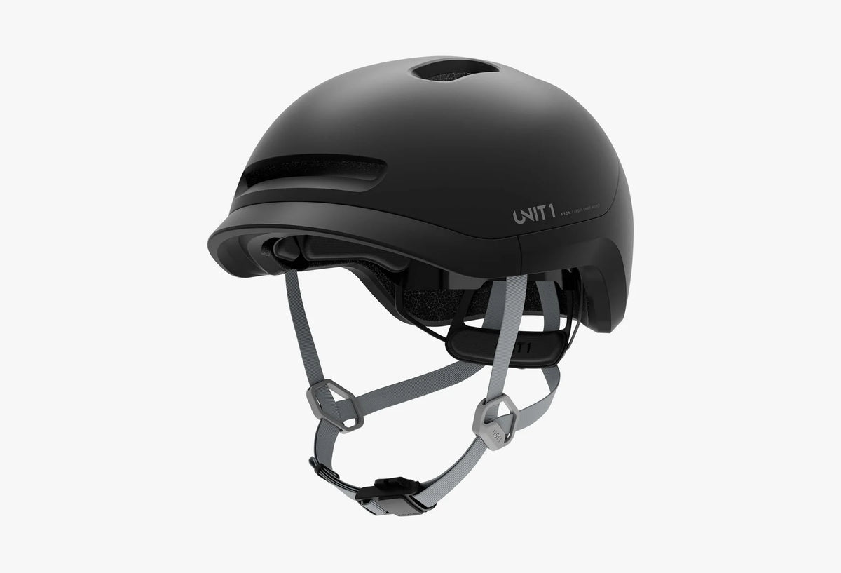 NEON SE Smart Helmet - Charcoal Black