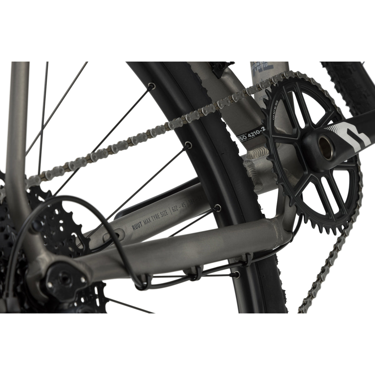 Ruut AL 3 Gravel Plus Bike - Raw/Grey