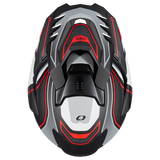 D-SRS Helm SQUARE black/gray/red