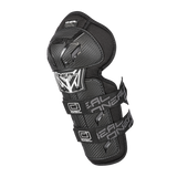 PRO III Carbon Look Knie- und Schienbein-Protektor black