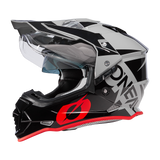 SIERRA Helm R gray/black/red