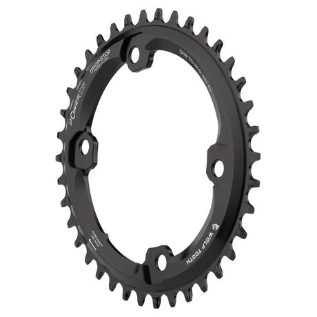 Shimano GRX PowerTrac Kettenblatt, 110 BCD Asymmetric Drop Stop B - black