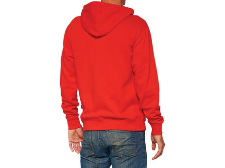 Official full-zip Hoody - red